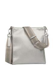 Gabor Silver Silena Cross-Body Bag - Image 2 of 4