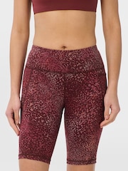 Sweaty Betty Red Power Biker Shorts - Image 1 of 8