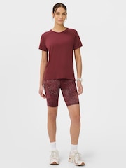 Sweaty Betty Red Power Biker Shorts - Image 3 of 8