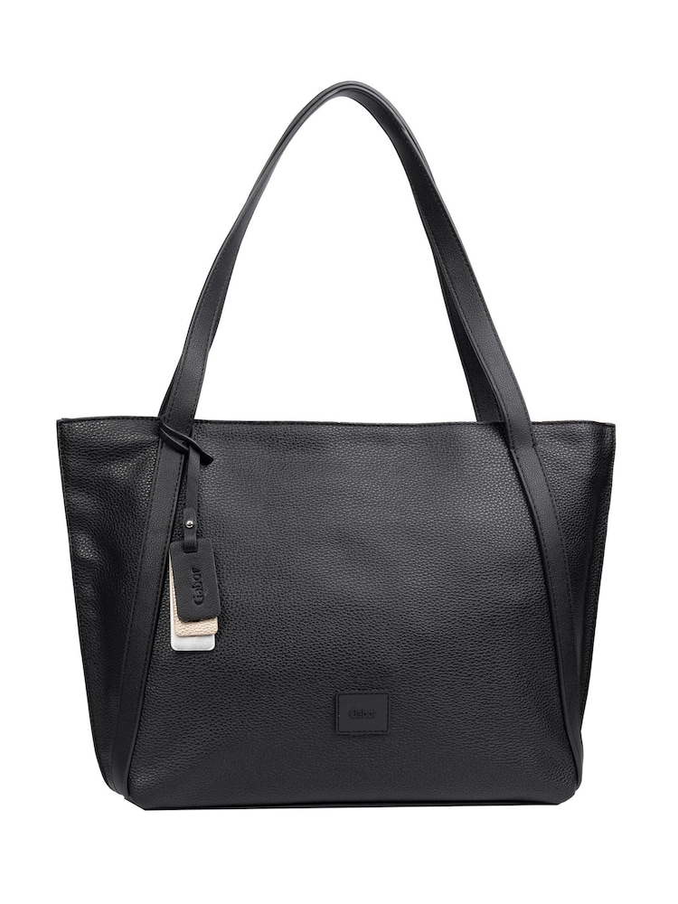 Gabor Black Elfie Zip Shopper Bag - Image 1 of 3