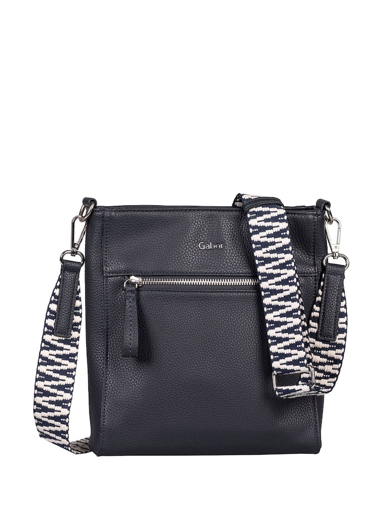 Azul - Bolsa transversal Gabor Silena - Imagem 1 de 3