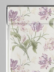 Laura Ashley Grape 100% Cotton Gosford Made to Measure Roman Blind - Image 3 of 6