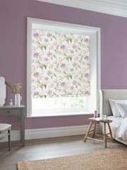 Laura Ashley Grape 100% Cotton Gosford Made to Measure Roman Blind - Image 5 of 6