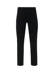 Sweaty Betty Black Ultimate Studio Crop Flare Trousers - Image 7 of 7