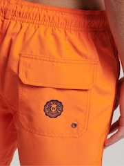 Superdry Orange Polo Swim Shorts - Image 5 of 6