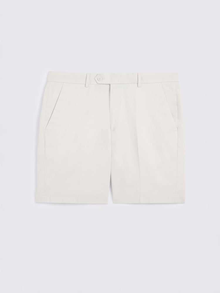 MOSS White Chino Cotton Shorts - Image 4 of 4 MOSS White Chino Cotton Shorts - Image 4 of 4