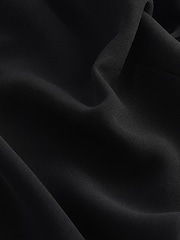 Black One Shoulder Cape Sleeve Mini Dress - Image 5 of 5