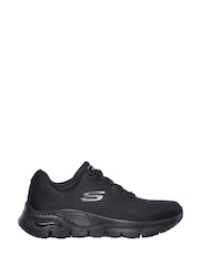 Skechers Black Standard Fit Arch Fit Womens Trainers - Image 2 of 6