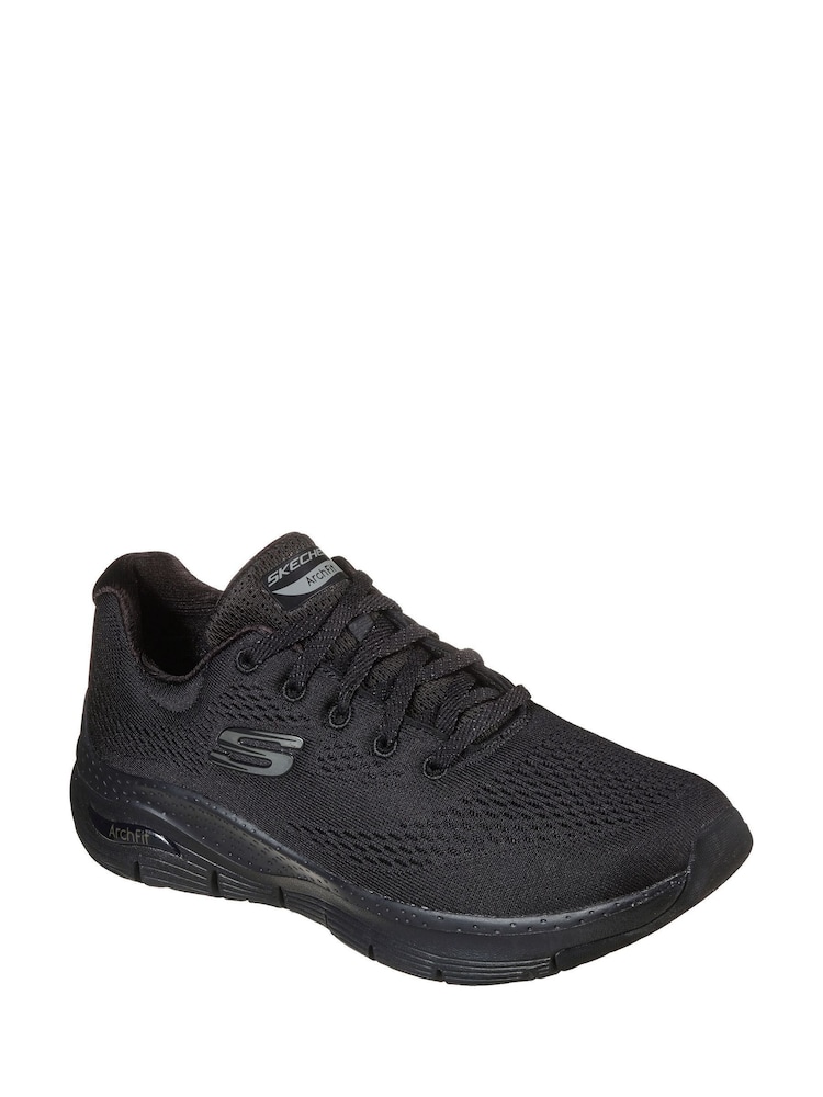 Skechers Black Standard Fit Arch Fit Womens Trainers - Image 4 of 6