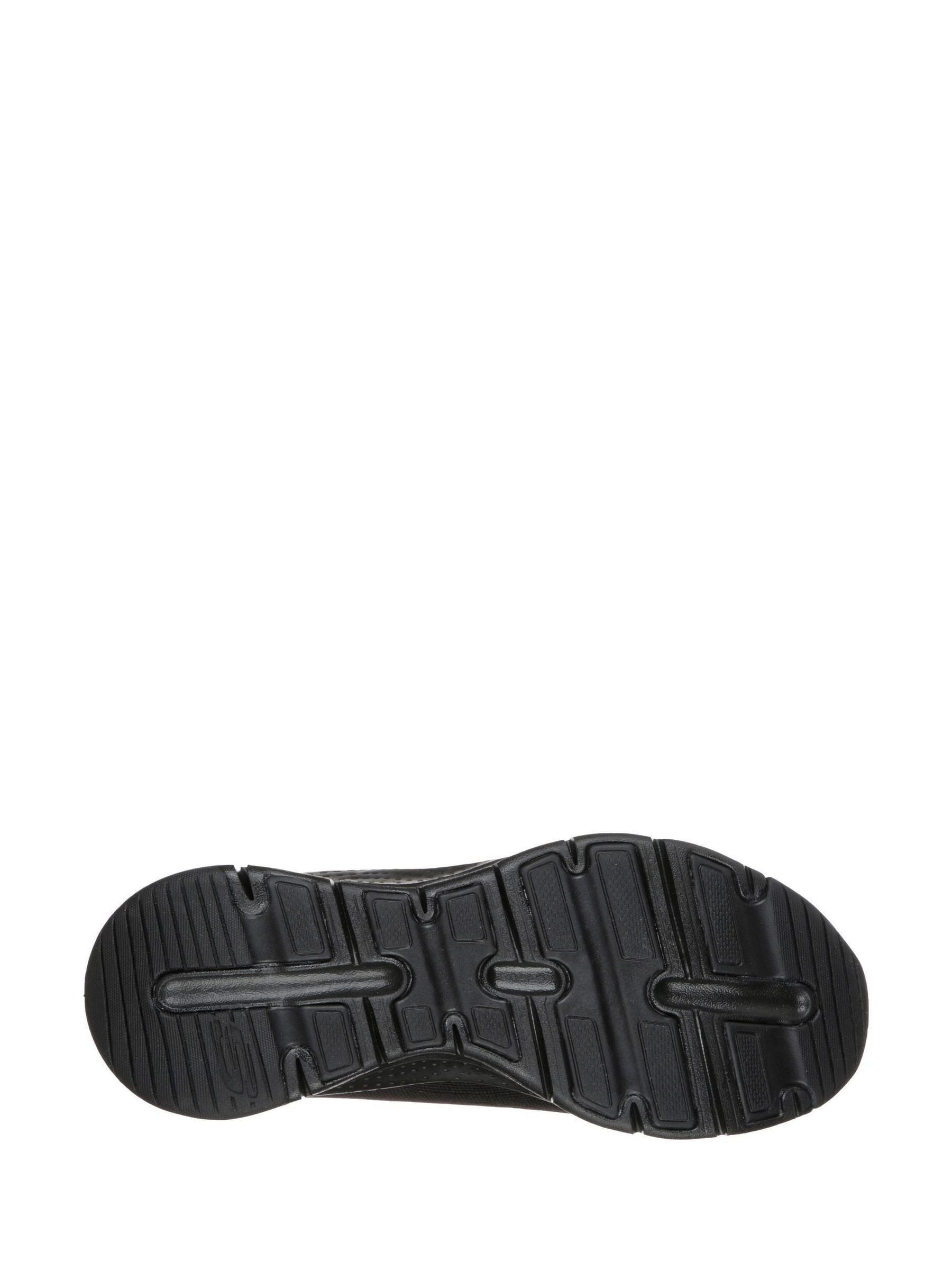 Womens black skechers size 4 on sale