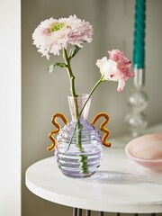 Multi Mini Wiggle Glass Bud Vase - Image 1 of 4