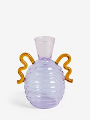 Multi Mini Wiggle Glass Bud Vase - Image 2 of 4