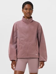 Sweaty Betty Purple Breathe Easy Track Jacket - Image 1 of 9