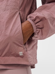 Sweaty Betty Purple Breathe Easy Track Jacket - Image 8 of 9