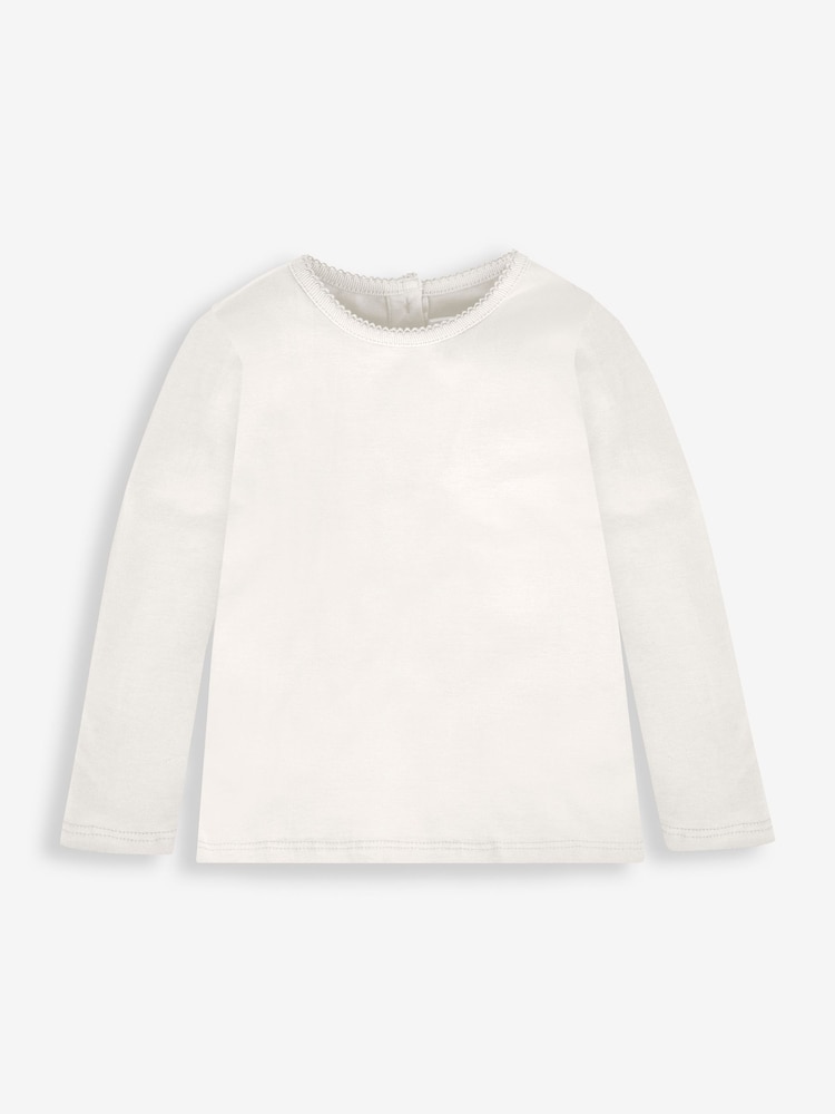 Roza v barvi fuksije - Jojo Maman Bébé 3-Pack Pretty Round Neck Tops - Slika 2 iz 9 Roza v barvi fuksije - Jojo Maman Bébé 3-Pack Pretty Round Neck Tops - Slika 2 iz 9