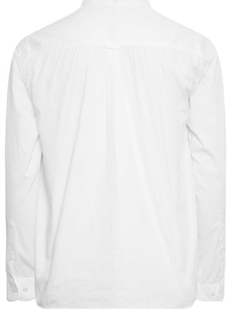 BadRhino Big & Tall White Long Sleeve Poplin Shirt - Image 2 of 2
