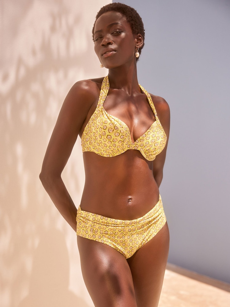 Woodblock vert citron en aluminium - Bas de bikini - Image 2 of 7