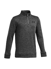 Under Armour Grey Fleece 1/4 Zip - Image 3 of 3