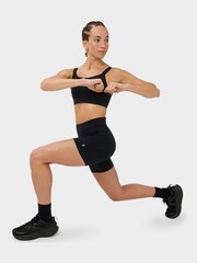 Sweaty Betty Black Runner's High 6" Shorts - Image 4 of 8