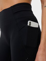 Sweaty Betty Black Runner's High 6" Shorts - Image 6 of 8