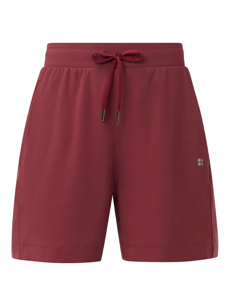 Sweaty Betty Red Explorer Shorts - Image 6 of 6