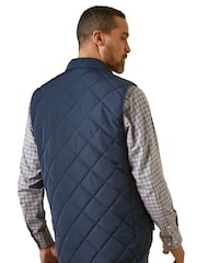 Ariat Woodside Quilted Brown Gilet - Image 2 of 5