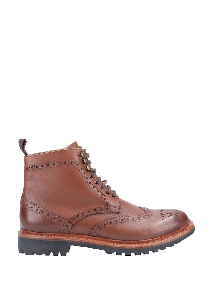 Cotswold Rissington Commando Goodyear Welt Lace-Up Boots - Image 1 of 4