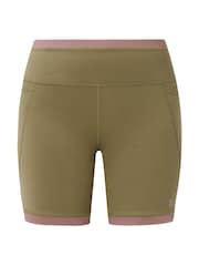 Sweaty Betty Green Power Colourblock 6" Shorts - Image 8 of 8