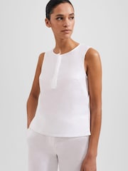 Hobbs Alma 100% Linen Top - Image 1 sur 1