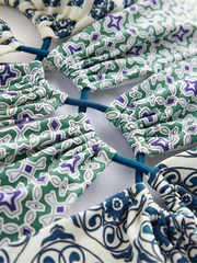 Boden Blue Gathered Cut-Out Swimsuit - Image 7 of 7