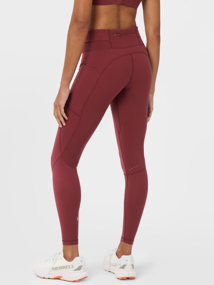Sweaty Betty Red Runners High Leggings - Image 2 of 9