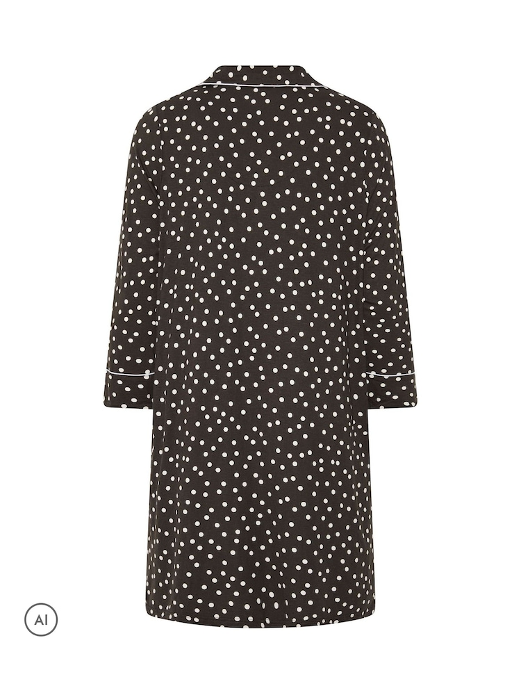 Evans Polka Dot Nightdress - Bild 6 von 6 Evans Polka Dot Nightdress - Bild 6 von 6