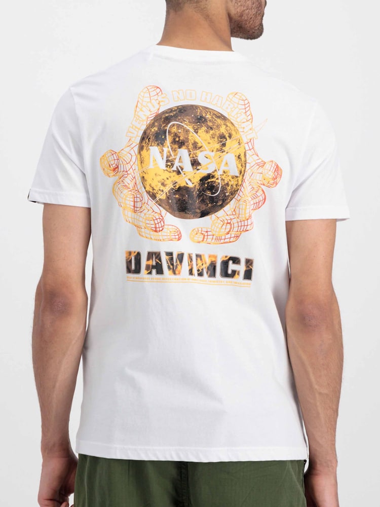 Alpha Industries 100% Cotton NASA Davinci T-Shirt - Image 2 of 7