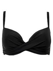 Antraciet zwart - Pour Moi Free Spirit bikinitop - Image 3 of 4