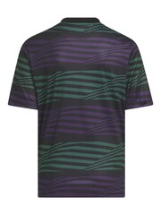 adidas Black Real Madrid Pre Match Shirt Kids - Image 3 of 6