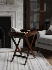 Laura Ashley Dark Chestnut Balmoral Butlers Tray - Image 1 of 5