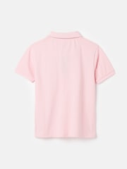 Joules Boys' Woody Pink Polo Shirt - Image 2 of 5