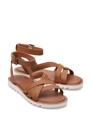 Toms Rory Leather Suede Sandals - Image 3 of 6