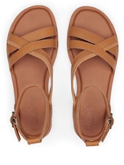 Toms Rory Leather Suede Sandals - Image 5 of 6