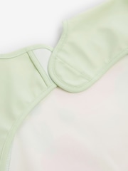 Sage Green Vegetables Baby Weaning And Feeding Sleeved Bibs - Image 4 of 4