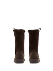 Clarks Brown Astrol Zip Boots - Image 6 of 7