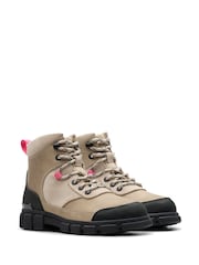 Clarks White Standard Fit (F) Evyn Hike Boots - Image 4 of 7