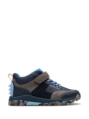 Clarks Blue Standard Fit (F) Steggy 2 Glow Boots - Image 1 of 7