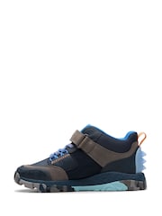Clarks Blue Standard Fit (F) Steggy 2 Glow Boots - Image 2 of 7