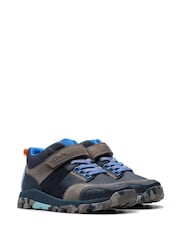 Clarks Blue Standard Fit (F) Steggy 2 Glow Boots - Image 3 of 7
