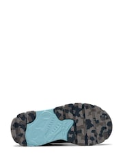 Clarks Blue Standard Fit (F) Steggy 2 Glow Boots - Image 7 of 7