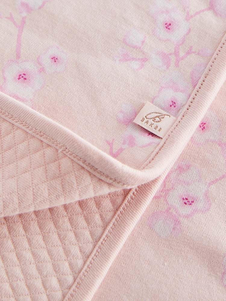 Baker by Ted Baker Blossom 100% Cotton Blanket - Image 5 of 5