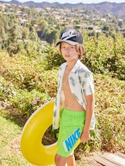 Nike Green 7 Inch Volley Swim Shorts - Image 1 of 6