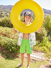 Nike Green 7 Inch Volley Swim Shorts - Image 2 of 6