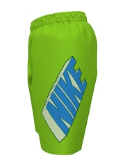 Nike Green 7 Inch Volley Swim Shorts - Image 6 of 6